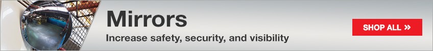 Mirrors - Increase safety, security, and visibility