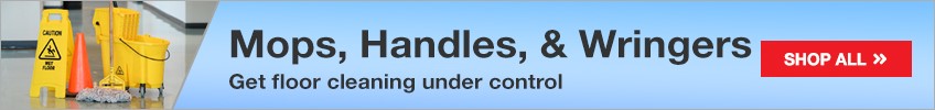Mops, Handles, & Wringers - Get Floor cleaning under control