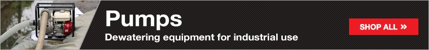 Pumps - Dewatering equipment for industrial use