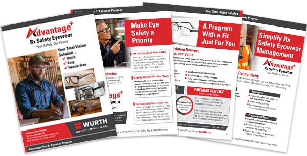 Advantage RX Safety Eyewear Brochure